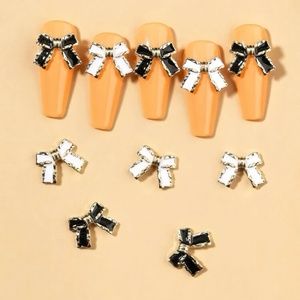 10pcs Bow-knot Nail Decor